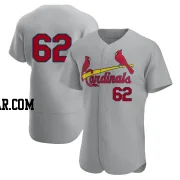 T.J. McFarland Men's St. Louis Cardinals Gray Authentic Road Jersey