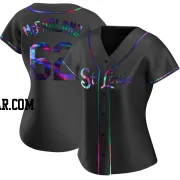 T.J. McFarland Women's St. Louis Cardinals Black Holographic Replica Alternate Jersey