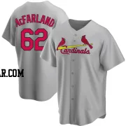 T.J. McFarland Youth St. Louis Cardinals Gray Replica Road Jersey