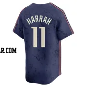 Toby Harrah Men's Cleveland Guardians Navy Limited 2024 City Connect Jersey