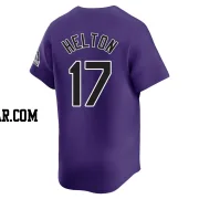 Todd Helton Men's Colorado Rockies Purple Limited Alternate Jersey