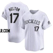 Todd Helton Men's Colorado Rockies White Limited Home Jersey