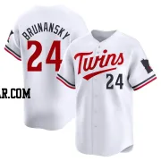 Tom Brunansky Youth Minnesota Twins White Limited Home Jersey