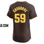 Tom Cosgrove Men's San Diego Padres Brown Elite Road Vapor Premier Jersey