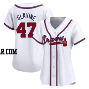 Tom Glavine Women's Atlanta Braves White Limited Home Jersey