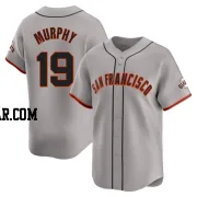 Tom Murphy Men's San Francisco Giants Gray Limited Away Jersey