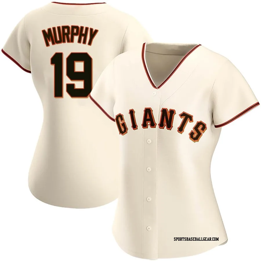 Tom Murphy Women's San Francisco Giants Cream Replica Home Jersey