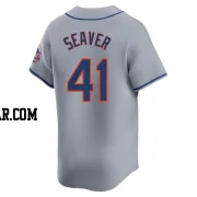 Tom Seaver Men's New York Mets Gray Limited Away Jersey