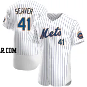 Tom Seaver Men's New York Mets White Authentic Home Jersey