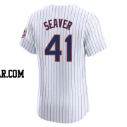 Tom Seaver Men's New York Mets White Elite Home Jersey