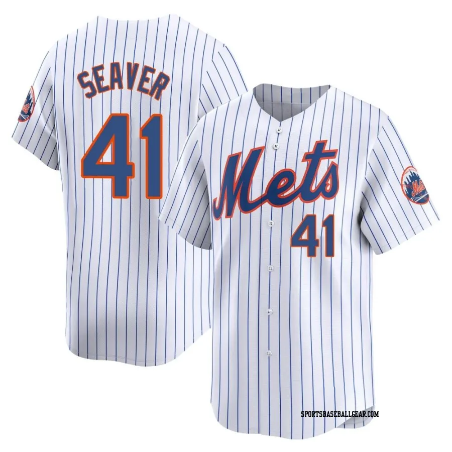 Tom Seaver Youth New York Mets White Limited Home Jersey