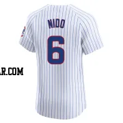 Tomás Nido Men's Chicago Cubs White Elite Tomas Nido Home Jersey