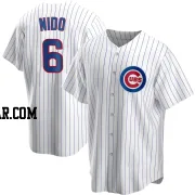 Tomás Nido Men's Chicago Cubs White Replica Tomas Nido Home Jersey