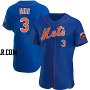 Tomas Nido Men's New York Mets Royal Authentic Alternate Jersey