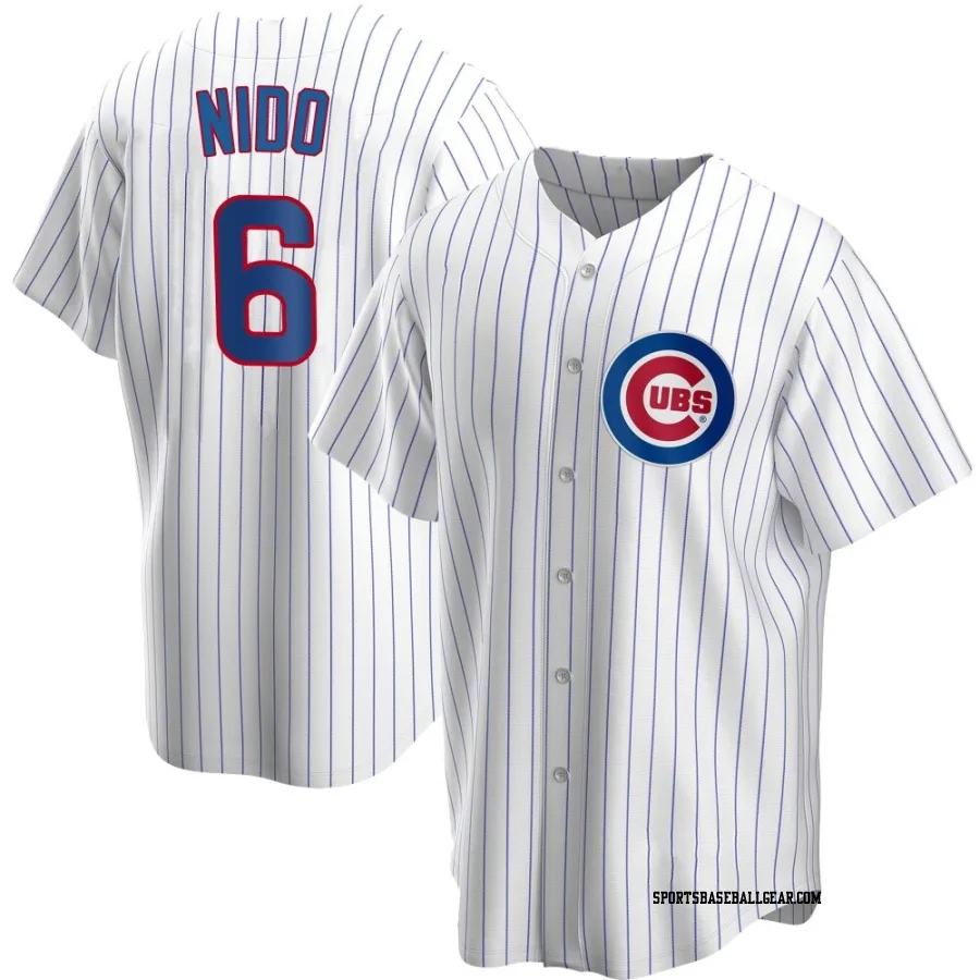 Tomás Nido Youth Chicago Cubs White Replica Tomas Nido Home Jersey