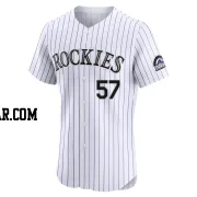 Tommy Doyle Men's Colorado Rockies White Elite Home Jersey