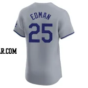 Tommy Edman Men's Los Angeles Dodgers Gray Elite Road Jersey