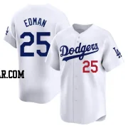 Tommy Edman Men's Los Angeles Dodgers White Limited Home Jersey