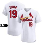 Tommy Edman Men's St. Louis Cardinals White Elite Home Jersey