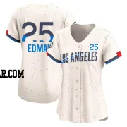 Tommy Edman Women's Los Angeles Dodgers Cream Limited 2024 City Connect Jersey