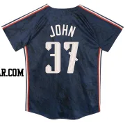 Tommy John Toddler Cleveland Guardians Navy Limited Preschool & 2024 City Connect Jersey