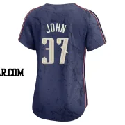 Tommy John Women's Cleveland Guardians Navy Limited 2024 City Connect Jersey