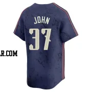 Tommy John Youth Cleveland Guardians Navy Limited 2024 City Connect Jersey