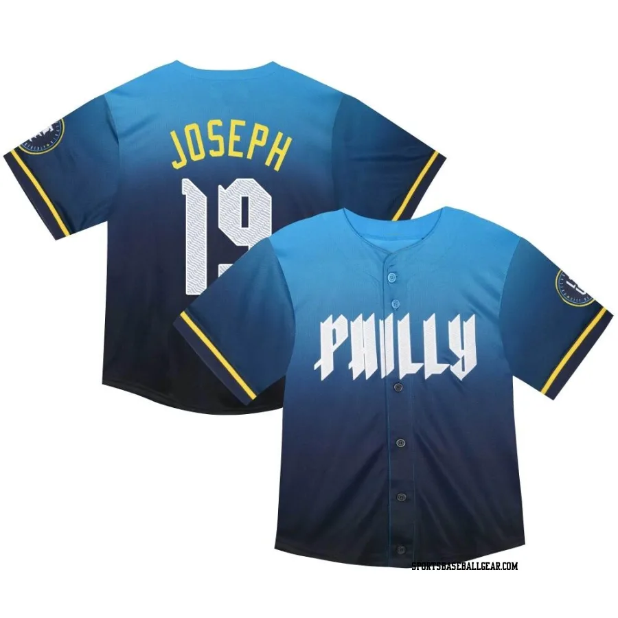 Tommy Joseph Toddler Philadelphia Phillies Blue Limited 2024 City Connect Jersey