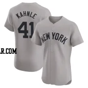 Tommy Kahnle Men's New York Yankees Gray Elite Road Jersey