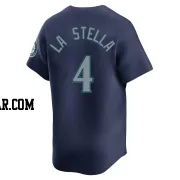 Tommy La Stella Men's Seattle Mariners Navy Limited Road Jersey