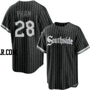 Tommy Pham Men's Chicago White Sox Black Replica 2021 City Connect Jersey