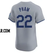 Tommy Pham Men's Kansas City Royals Gray Elite Road Jersey