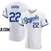 Tommy Pham Men's Kansas City Royals White Authentic 2022 Home Jersey