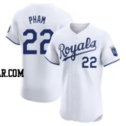 Tommy Pham Men's Kansas City Royals White Elite Home Jersey