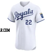 Tommy Pham Men's Kansas City Royals White Elite Home Jersey