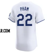 Tommy Pham Men's Kansas City Royals White Elite Home Jersey