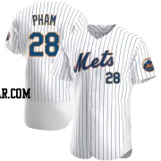 Tommy Pham Men's New York Mets White Authentic Home Jersey