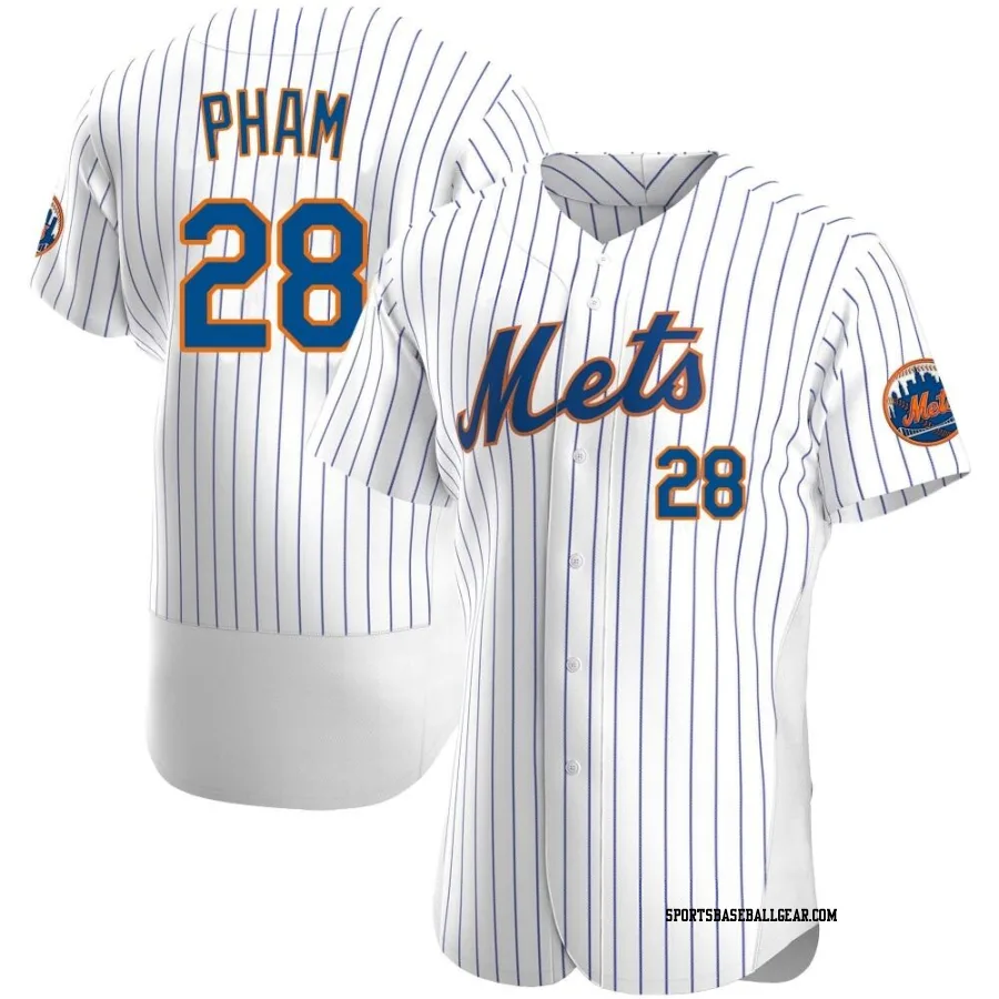 Tommy Pham Men's New York Mets White Authentic Home Jersey