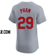 Tommy Pham Men's St. Louis Cardinals Gray Elite Road Jersey