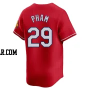 Tommy Pham Men's St. Louis Cardinals Red Limited 2024 City Connect Jersey