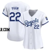 Tommy Pham Women's Kansas City Royals White Limited Home Jersey