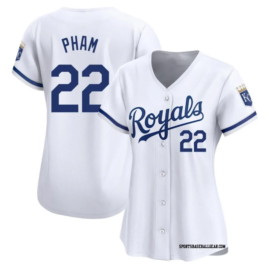 Tommy Pham Women's Kansas City Royals White Limited Home Jersey