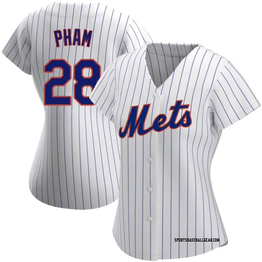 Tommy Pham Women's New York Mets White Replica Home Jersey