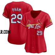 Tommy Pham Women's St. Louis Cardinals Red Limited 2024 City Connect Jersey