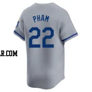 Tommy Pham Youth Kansas City Royals Gray Limited Away Jersey