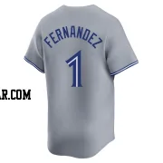 Tony Fernandez Men's Toronto Blue Jays Gray Limited Away Jersey