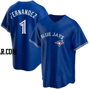 Tony Fernandez Men's Toronto Blue Jays Royal Replica Alternate Jersey