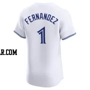 Tony Fernandez Men's Toronto Blue Jays White Elite Home Jersey