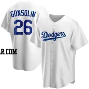 Tony Gonsolin Youth Los Angeles Dodgers White Replica Home Jersey