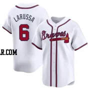 Tony Larussa Men's Atlanta Braves White Limited Home Jersey